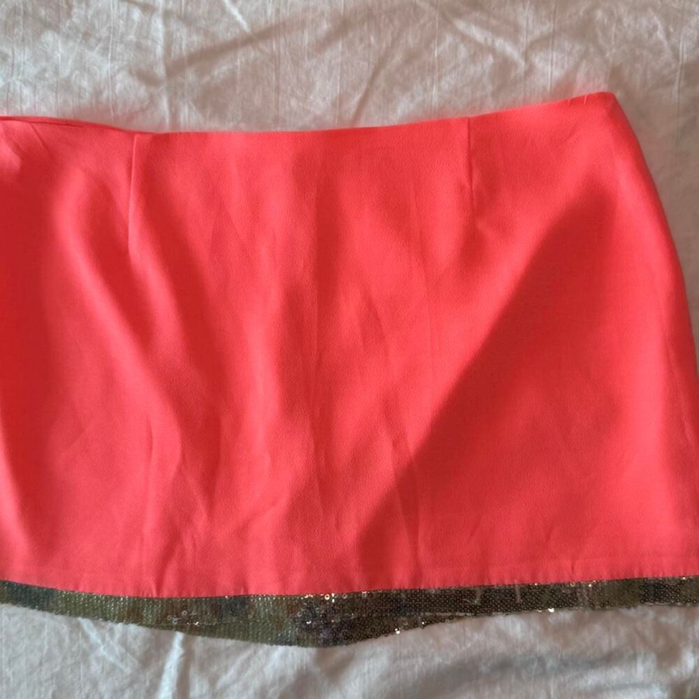 Unbranded Women's Pink and Red Skirt